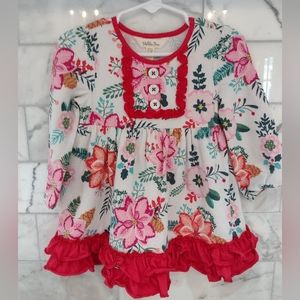 NWOT Matilda Jane Talk About Floral Dress Size 12-18m
